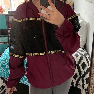 VS PINK Purple Windbreaker. BRAND NEW WORN TWICE!